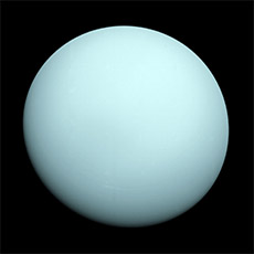 Photo of Uranus.