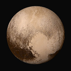 Photo of Pluto.
